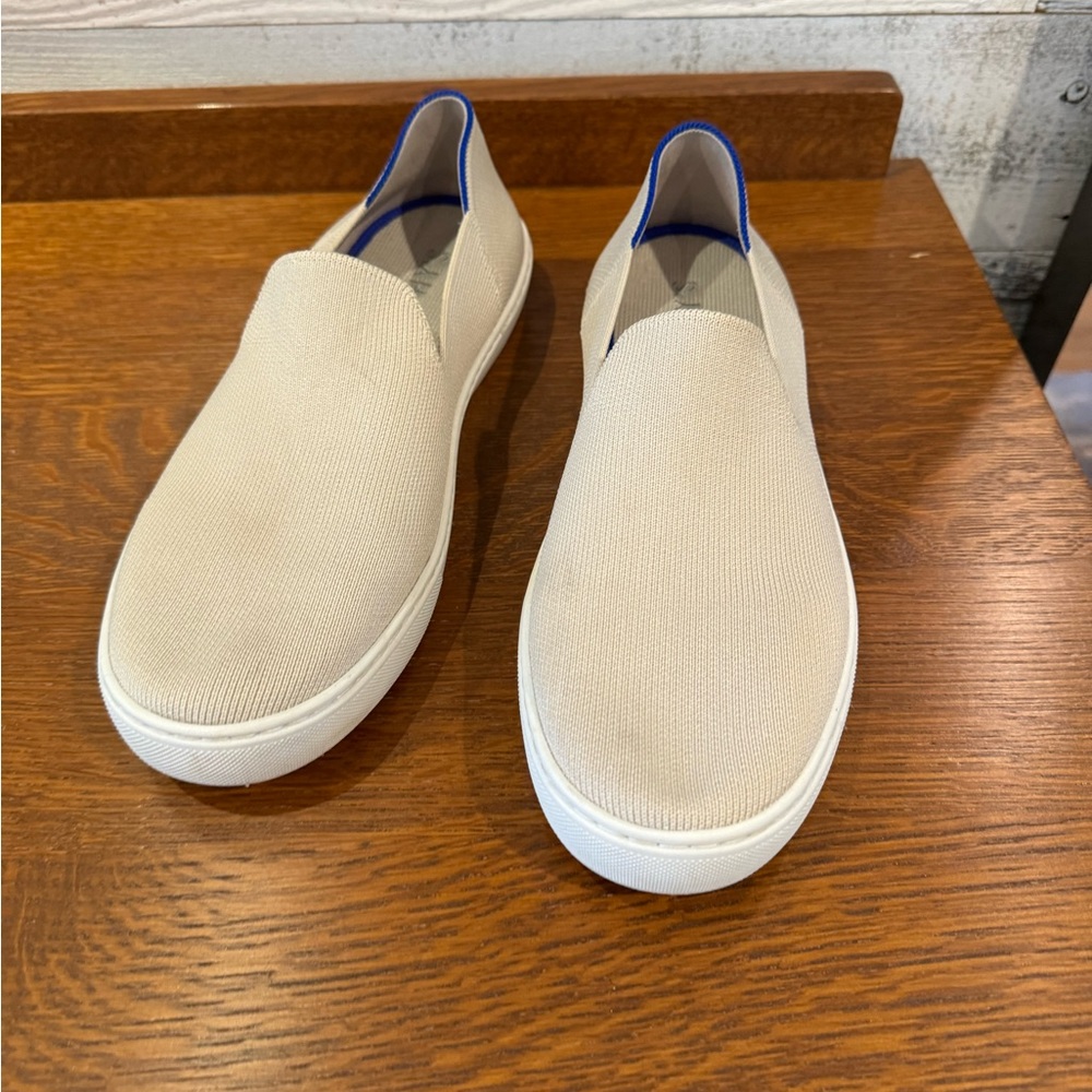 Classic Rothy’s slip on sneaker!  Classic cream color!  WOW!